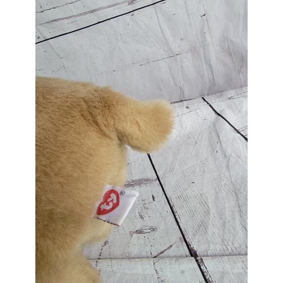 TY 1996 Classic Corky The Cocker Spaniel Dog 10in Plush Stuffed Animal Toy Tan - Picture 10 of 10